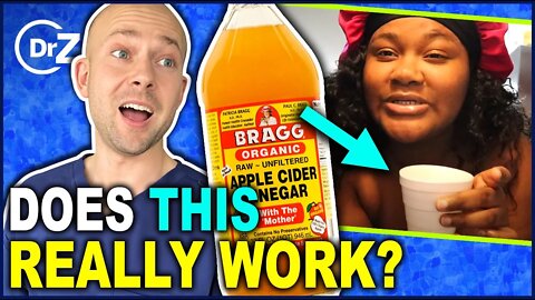 Real DOCTOR REACTS to People Trying APPLE CIDER VINEGAR DETOX