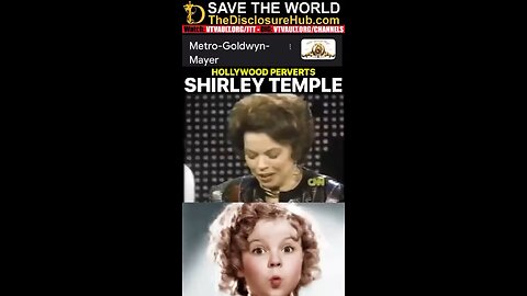 Yup, she exposed them... Shirley Temple