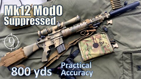 Mk12 Mod0 SPR to 800yds (Suppressed- AEM-5): Practical Accuracy (Vortex 2.5-10x32, SOCOM Rifle)