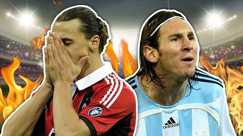 Top 10 Worst Football Debuts | Messi, Zlatan & Woodgate!