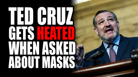 Ted Cruz gets HEATED when Asked about Masks