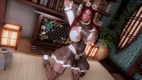 Skyrim [Ashtoreth] Layla Outfit 3BA.v2 & BHUNP HDT-SMP