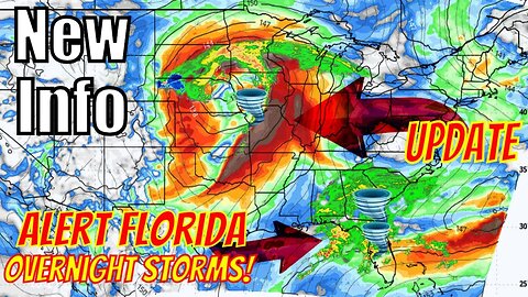 Strong Storms Coming! Tornadoes, Damaging Winds, & More! - The WeatherMan Plus