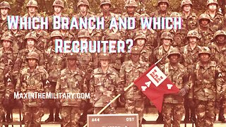 Finding the RIGHT Branch and Recruiter for YOU
