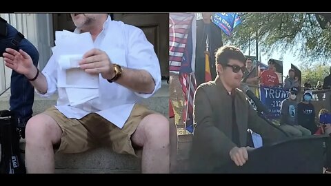 Nick Fuentes shows the Propertarians how to do a rally