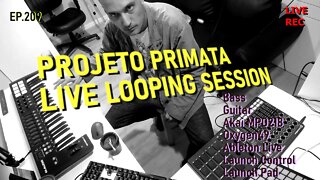Live Looping em Homestudio EP.209 - Criando música na hora! #homestudio #livelooping #fingerdrumming