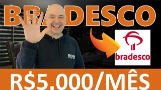 🔵 BBDC4 DIVIDENDOS: COMO TER UMA RENDA PASSIVA DE R$5.000 MENSAIS INVESTINDO EM BRADESCO (BBDC4)?