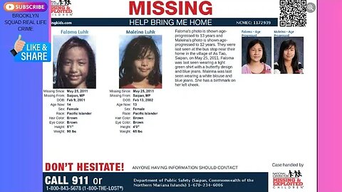 FBI Search for 2 missing sisters from Mariana islands. [Reaction video]