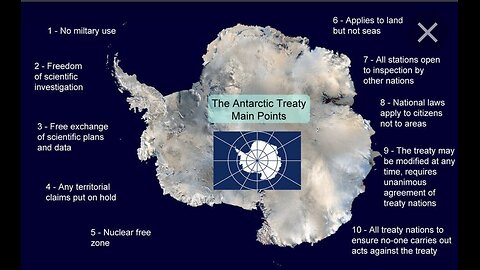 ANTARCTICA - These treaties are only created to keep humanity in the dark