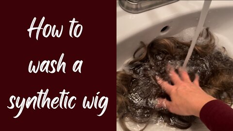 How to Wash a Synthetic Wig