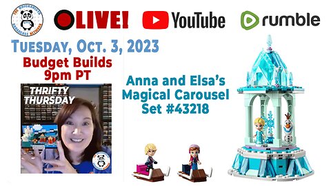 Budget Builds - Anna & Elsa's Magical Carousel Set #43218