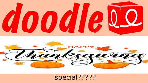 doodle thanksgiving special