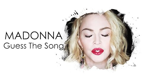MADONNA - GUESS THE SONG QUIZ