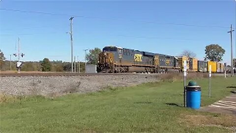 CSX L322 Local Manifest Mixed Freight Train from Sterling, Ohio October 8, 2022