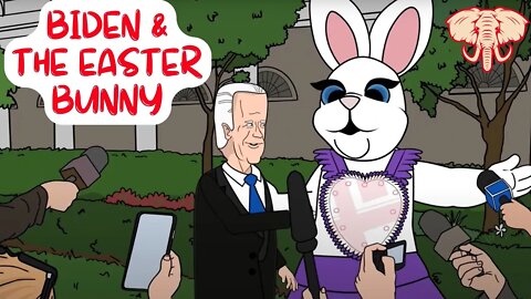 Joe Biden RESCUED by the Easter Bunny | Who's Behind the Mask? 😂 [RED ELEPHANT]