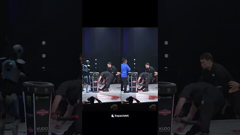 POV: they just added AI Robots to Power Slap 💀🤣 (Side By Side comparison of Viral video)