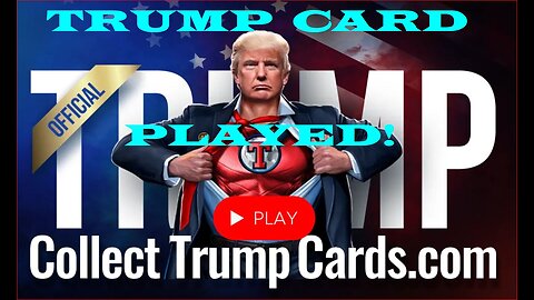 Trump Card played! Twitter files are just the start!
