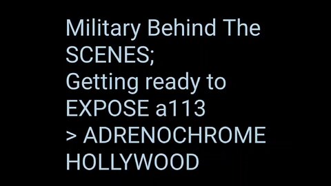 NOTHING CAN STOP THE TRUTH COMING OUT about ADRENOCHROME & CHILDSEX TRAFFICKING