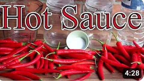 How to make your own fermented hot sauce