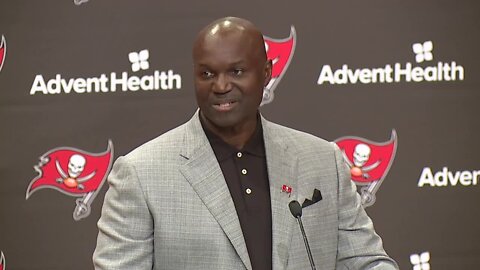 WEB EXTRA: Todd Bowles takes over as Bucs head coach
