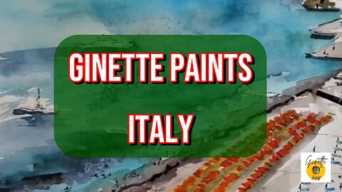 Positano Italy Paintings by Ginette Callaway