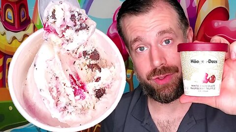 Quick Cut | Häagen-Dazs White Chocolate Raspberry Truffle Ice Cream