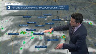Isolated afternoon showers possible Tuesday