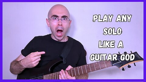 Your First Guitar Solo Lesson - How to Play the Minor Pentatonic Scale