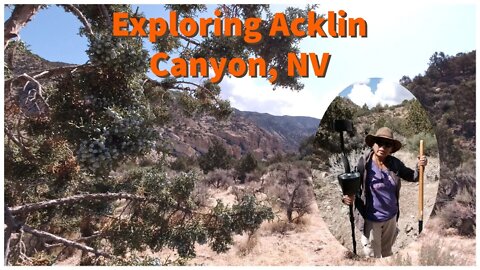 Camping And Exploring Acklin Canyon, NV