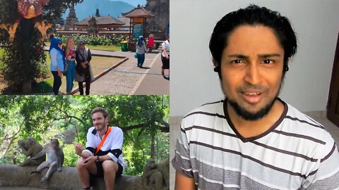 I vlogged the Honeymoon (Bali)..PewDiePie REACTION