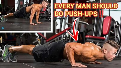 5 REASONS EVERY MAN SHOULD DO PUSH-UPS‼️💪