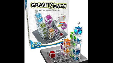 Gravity Maze Marble Run Brain Game and STEM Toy for Boys and Girls, https://amzn.to/3OWXfil