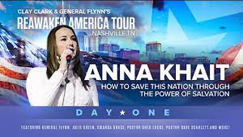 ReAwaken America Nashville TN Day 1 Clay Clark Flynn Anna Khait Save This Nation Power of Salvation