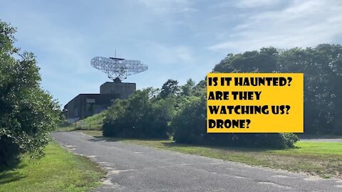 Drone bird? Haunted? Abandoned Radar Tower and battery - Montauk Point Camp Hero