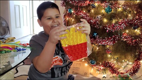 Christmas Morning 2021 Noah Opening All His Gifts From Santa