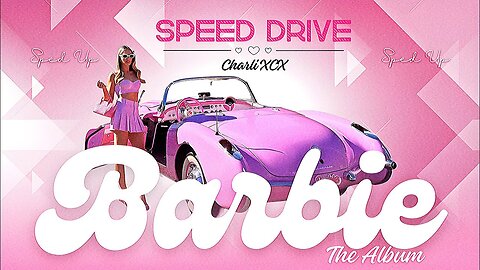 Charli XCX - Speed Drive (From Barbie The Album) [Official Music Video]