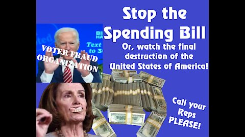 WE MUST STOP THE SPENDING BILL TO WIN!! Listen Closely!