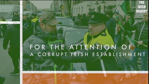 BREAKING: FOR THE ATTENTION OF A CORRUPT IRISH ESTABLISHMENT...