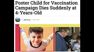 Poster Boy for Vaccination Campaign Dies Suddenly