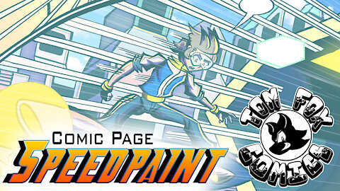 Aerodynamic Page 24- Webcomic Speedpaint - TomFoxComics
