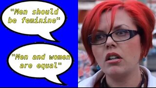 feminists have been lying...