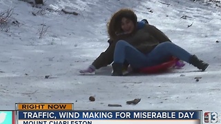 Thousands flock to Mount Charleston for New Year