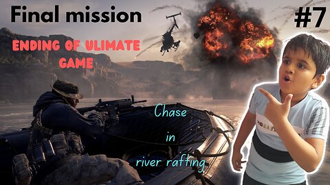chase in river rafting || final mission || ending of call of duty MW 2 || rating 4.5 / 5 | Gameplay.
