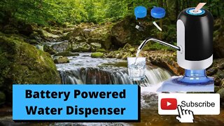 Battery Powered Water Dispenser (Pump) Review