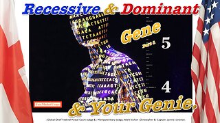 Recessive and Dominant gene and your genie. Part 1.