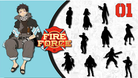 Adivinhe o personagem de Fire Force/Enen no Shouboutai pela sombra