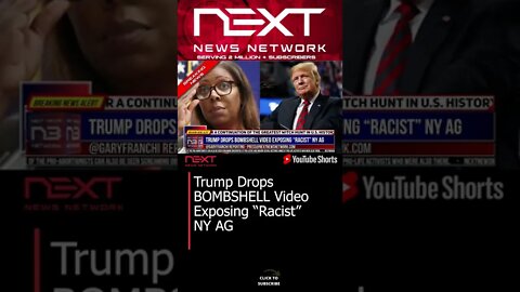 Trump Drops BOMBSHELL Video Exposing “Racist” NY AG #shorts