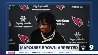 Arizona WR Marquise Brown charged with criminal speeding
