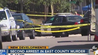 Second arrest in East County murder