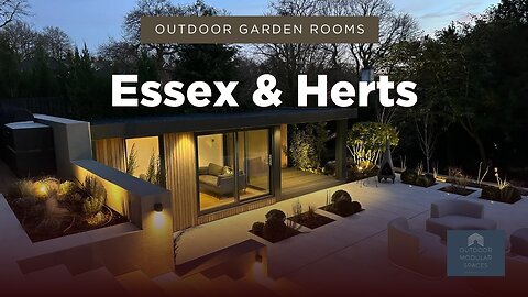 Garden Room Designs UK Installations Luxury Outdoor Modular Rooms Essex Hertfordshire